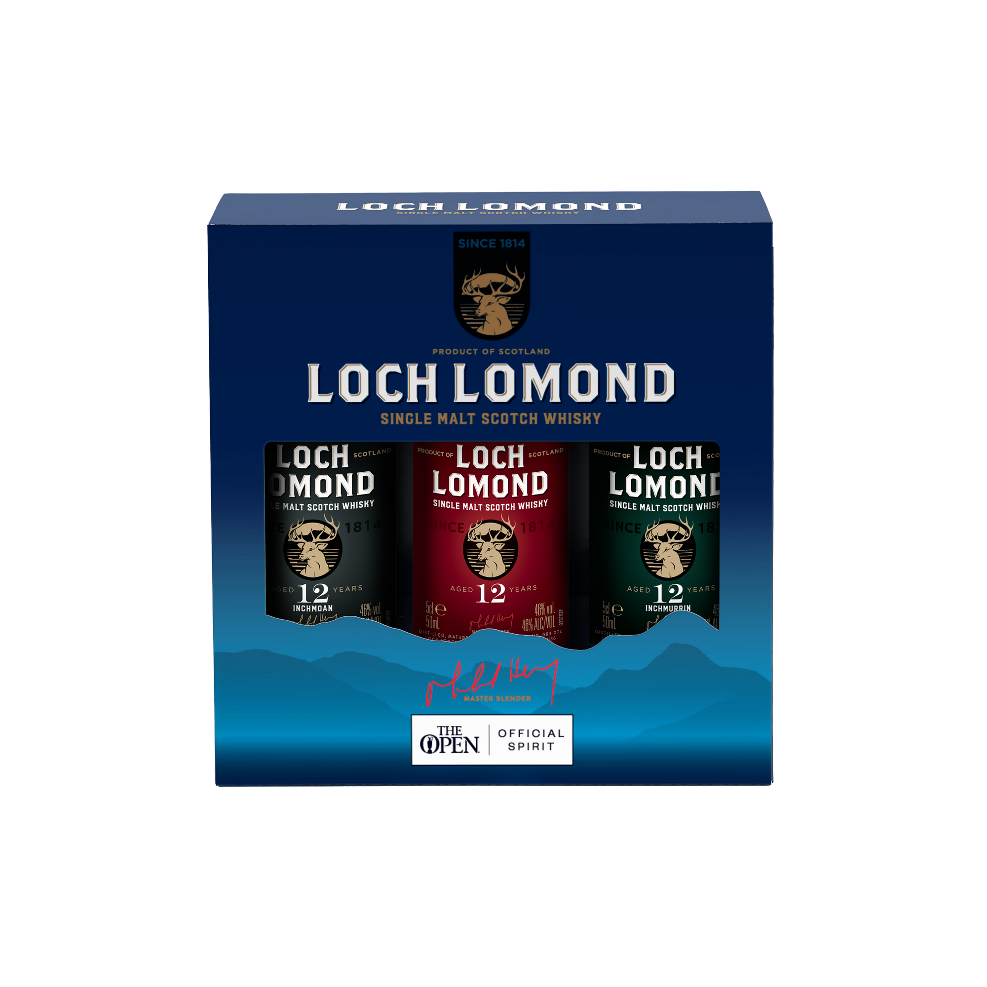 Loch Lomond 12 Year Old Whisky Miniatures Gift Set (3x5cl) (Copy)