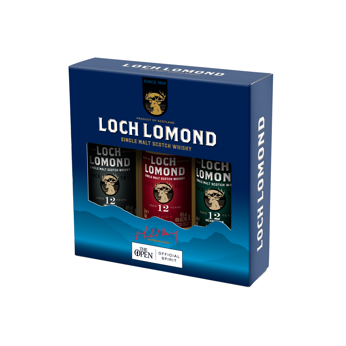 Loch Lomond 12 Year Old Whisky Miniatures Gift Set (3x5cl) (Copy)