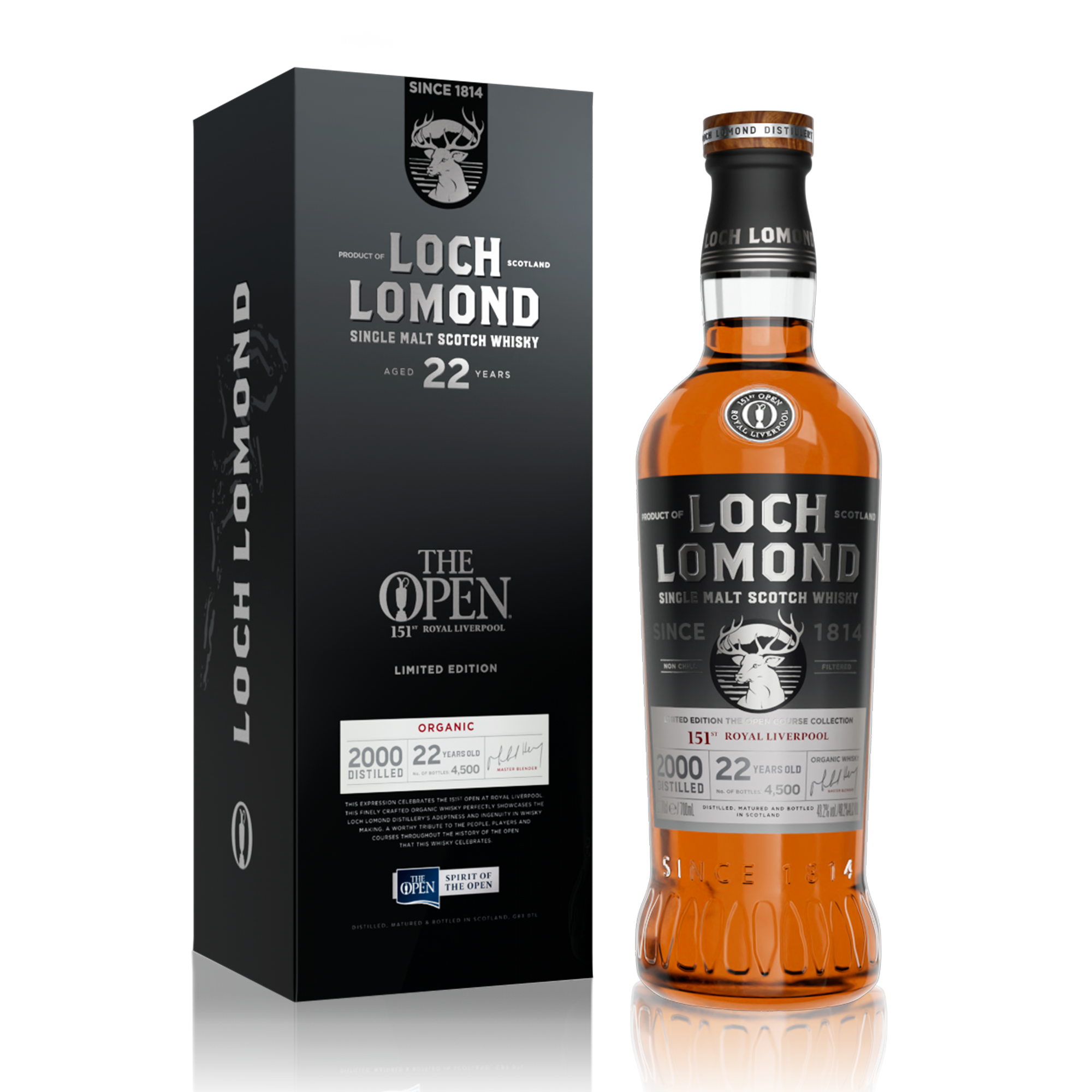 Single Malt Whisky Loch Winning Award Whiskies - | Lomond